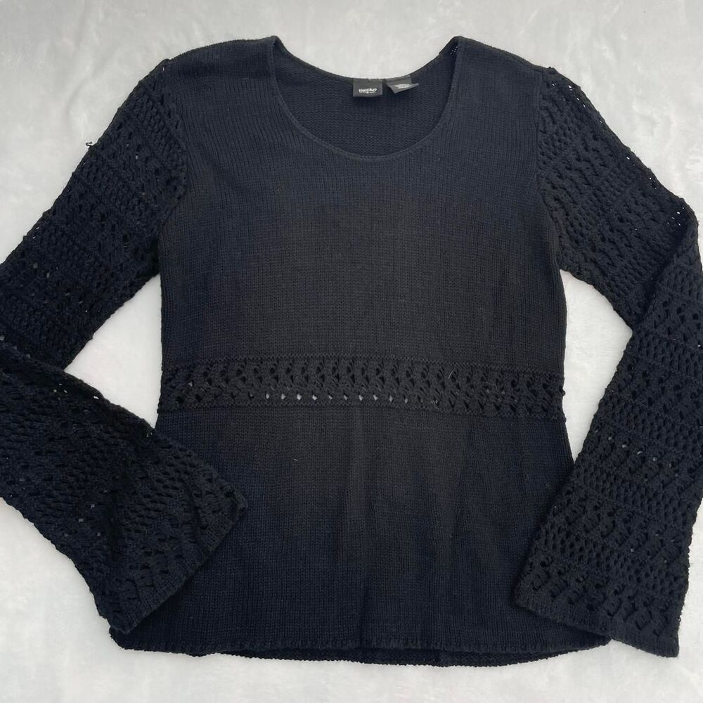 Mossimo Y2K Knit Sweater Women's Large 2000s Bella Swan Grunge Chunky